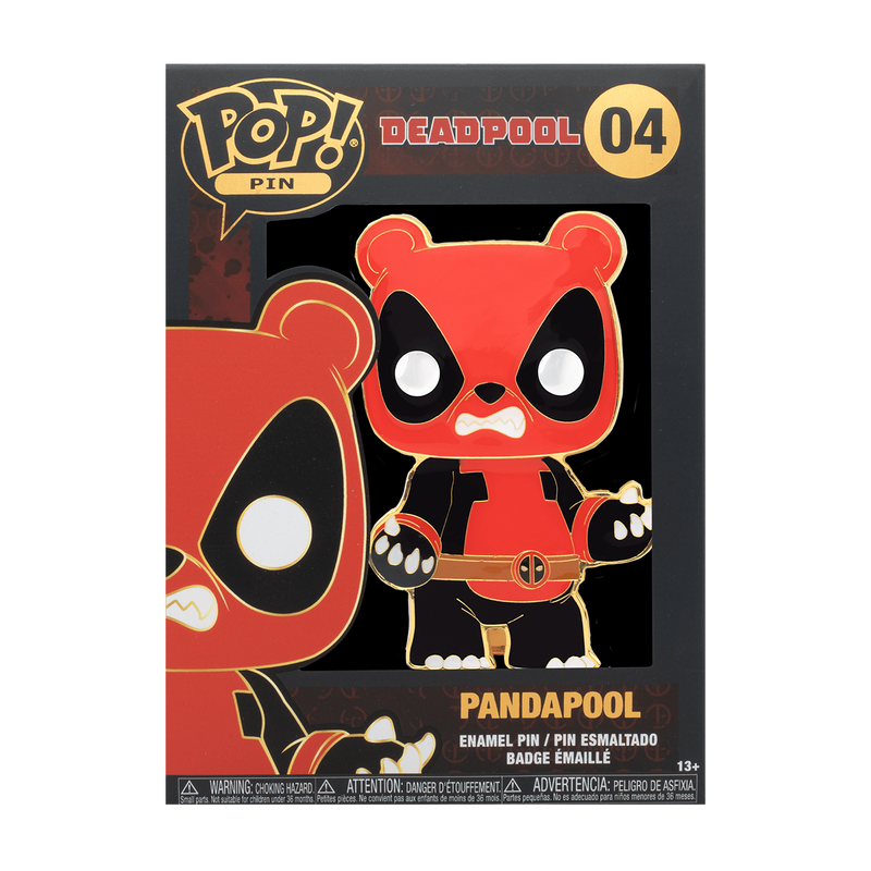 Pop! Pins Panda Deadpool, , hi-res view 1