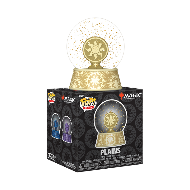 Magic The Gathering Plains Mini Glitter Globe, , hi-res view 1
