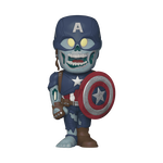 Vinyl SODA Zombie Captain America, , hi-res view 1