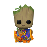 Pop! Groot With Cheese Puffs (Flocked), , hi-res view 1