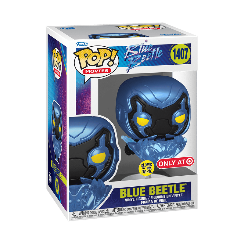 Pop! Blue Beetle Flying (Glow), , hi-res view 2