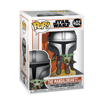 Pop! The Mandalorian Flying with Jet Pack, Image 2