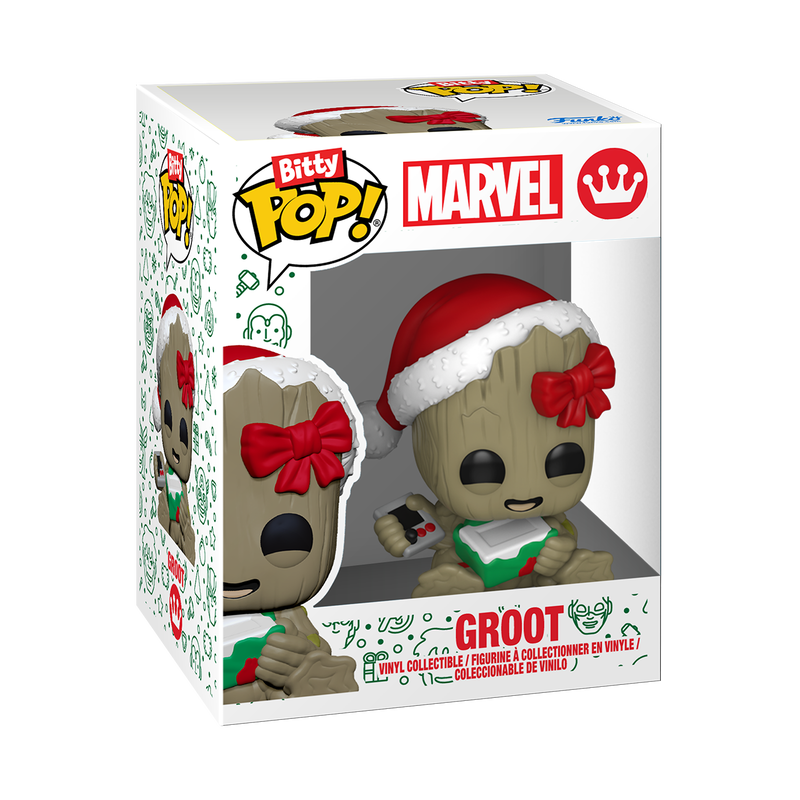Bitty Pop! Marvel Holiday Advent Calendar Groot with Game, , hi-res view 1