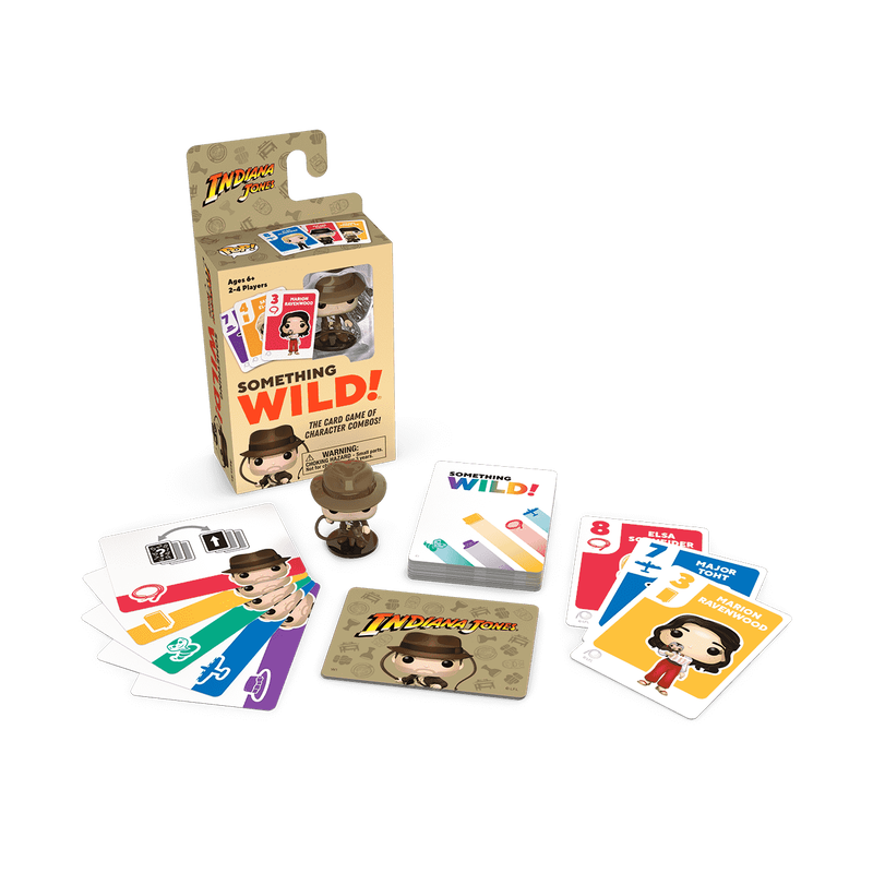 Something Wild! Gioco Di Carte Indiana Jones - Avventura E Azione Per Famiglie, 2-4 Giocatori