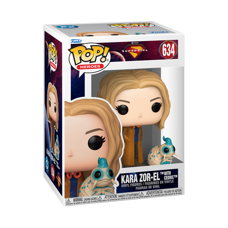 Pop! Kara Zor-El with Cedric, , hi-res view 3