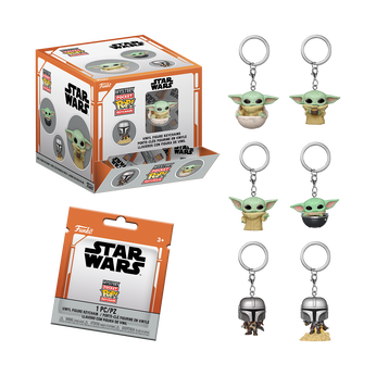 Mystery Pop! Keychain The Mandalorian, , hi-res view 1