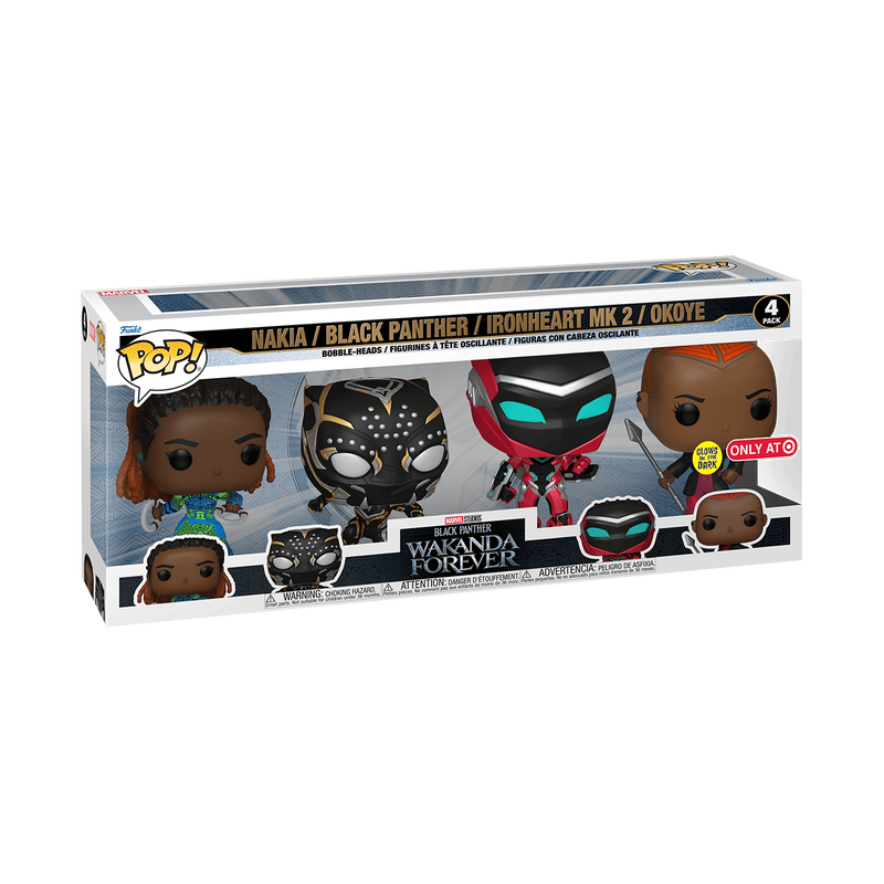 Pop! Black Panther: Wakanda Forever 4-Pack, , hi-res image number 2