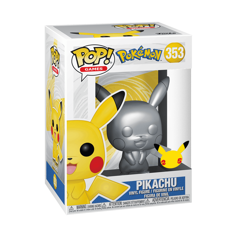 Pop! Pikachu (Silver Metallic), , hi-res view 2