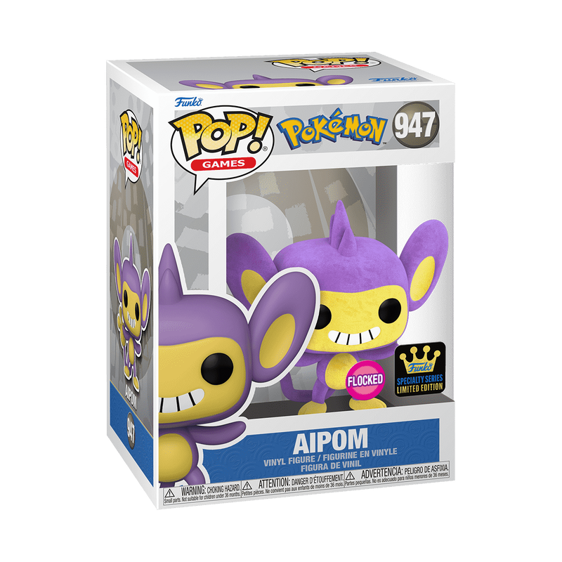 Pop! Aipom (Flocked), , hi-res view 2