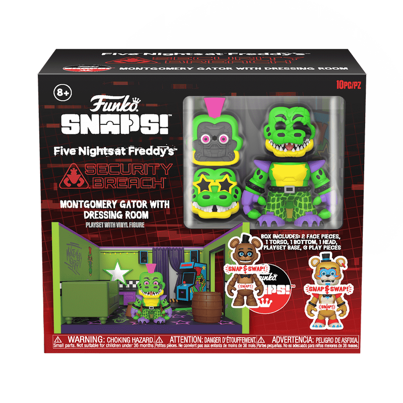 SNAPS! Montgomery Gator with Dressing Room Playset, , hi-res view 2