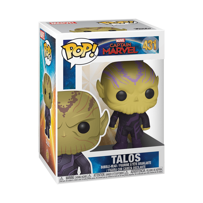 POP Marvel: Captain Marvel - Talos, , hi-res view 1