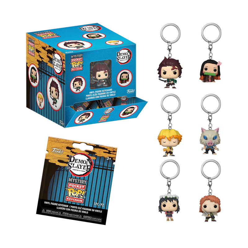 Mystery Pop! Keychain Demon Slayer, , hi-res view 1