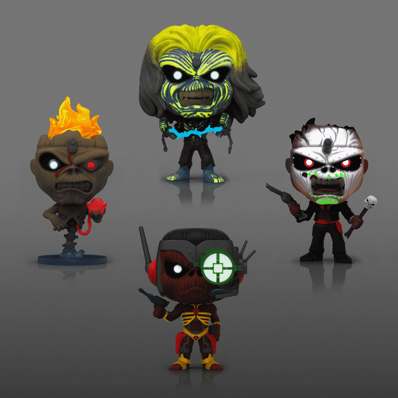 Pop! Iron Maiden (Glow) 4-Pack, , hi-res view 3