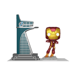 Pop! Town Avengers Tower & Iron Man (Glow), , hi-res view 1