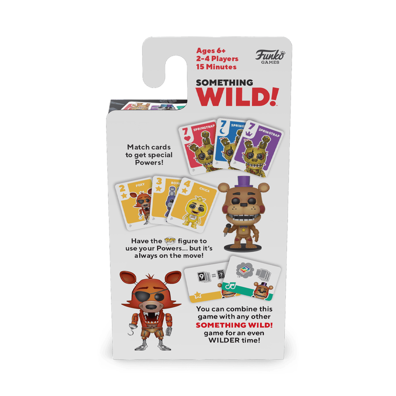 Uhøfligt forvrængning Vanding Buy Something Wild! Five Nights at Freddy's Card Game at Funko.