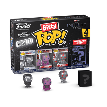 Bitty Pop! Marvel the Infinity Saga 4-Pack Series 3, Image 1