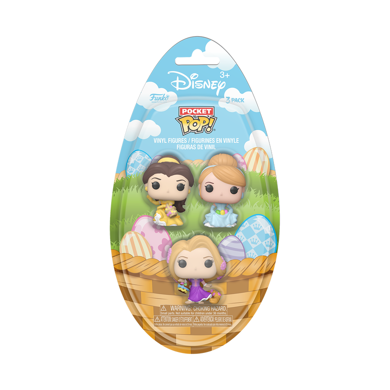 Pocket Pop! Easter Belle, Cinderella, Rapunzel 3-Pack, , hi-res view 1