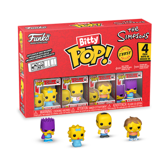 Bitty Pop! The Simpsons 4-Pack Series 3, Image 1