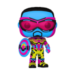 Pop! Captain America (Black Light), , hi-res view 1