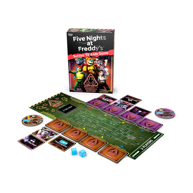 Five Nights at Freddy Survive 'Til 6AM Security Breach Edition Game