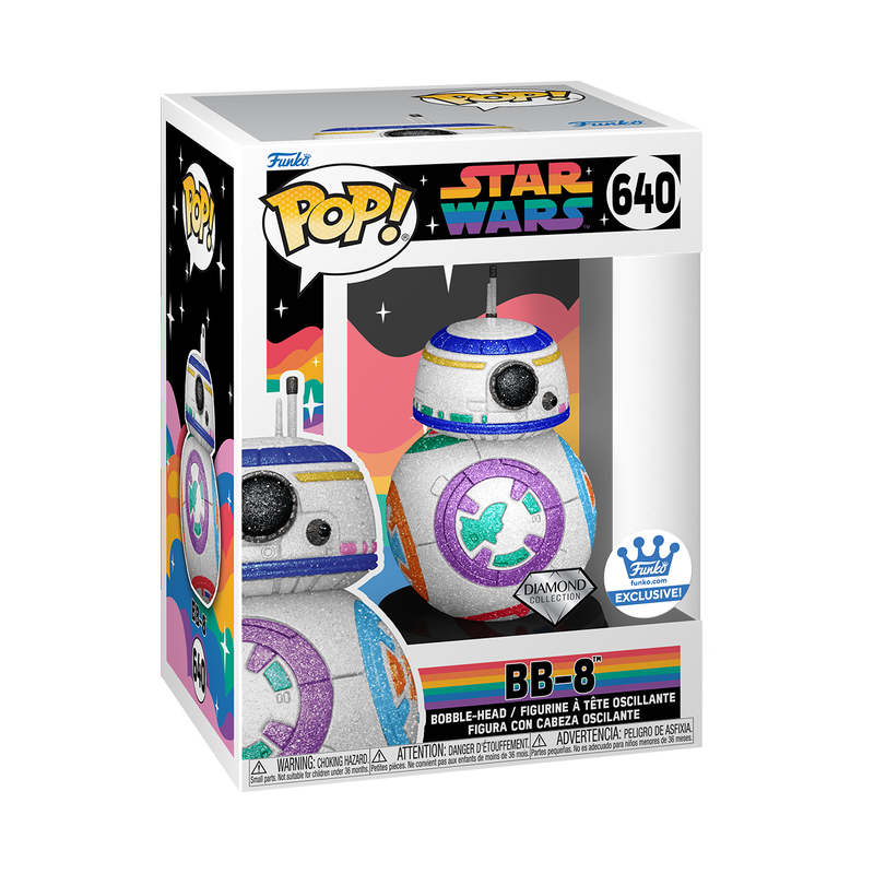 Limited Edition Star Wars BB-8 Pride Bobble-Head Pop! and Bag Bundle , , hi-res image number 9