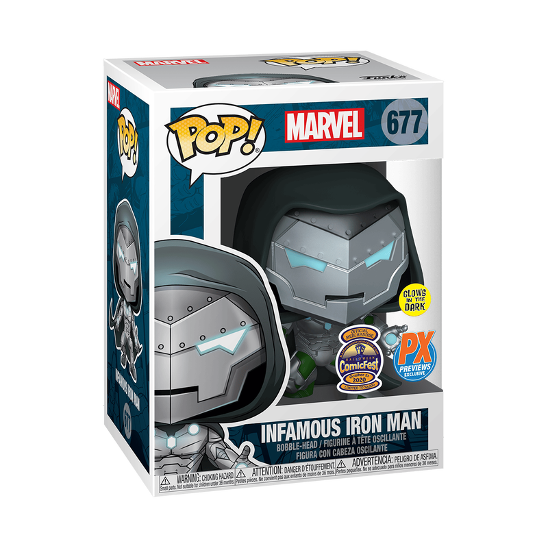 POP Marvel: Comics- Infamous Iron Man(GW), , hi-res view 1