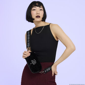 Buffy the Vampire Slayer Velvet All-Over Print Sling Crossbody Bag with Coin Bag, Image 2