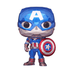 Pop! Captain America (Facet)