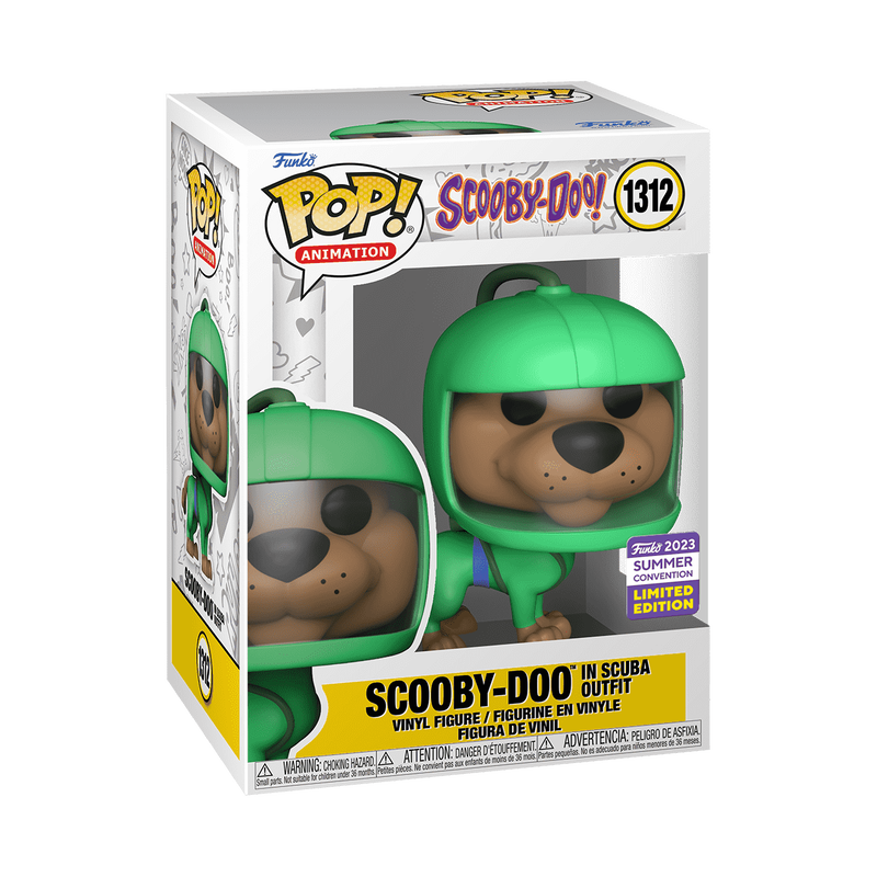 Pop! Scooby-Doo in Scuba Outfit, , hi-res view 2