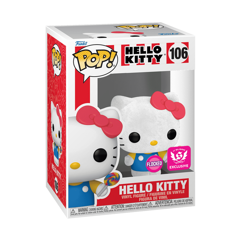 Pop! Hello Kitty with Lollipop (Flocked), , hi-res view 2