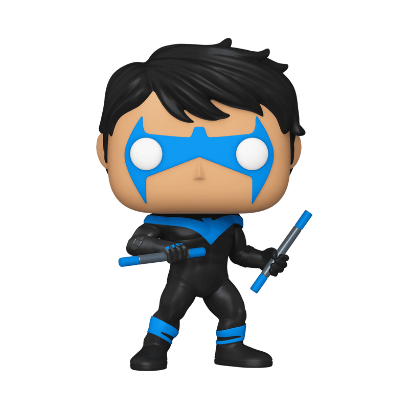Pop! Nightwing with Escrima Sticks, , hi-res view 1