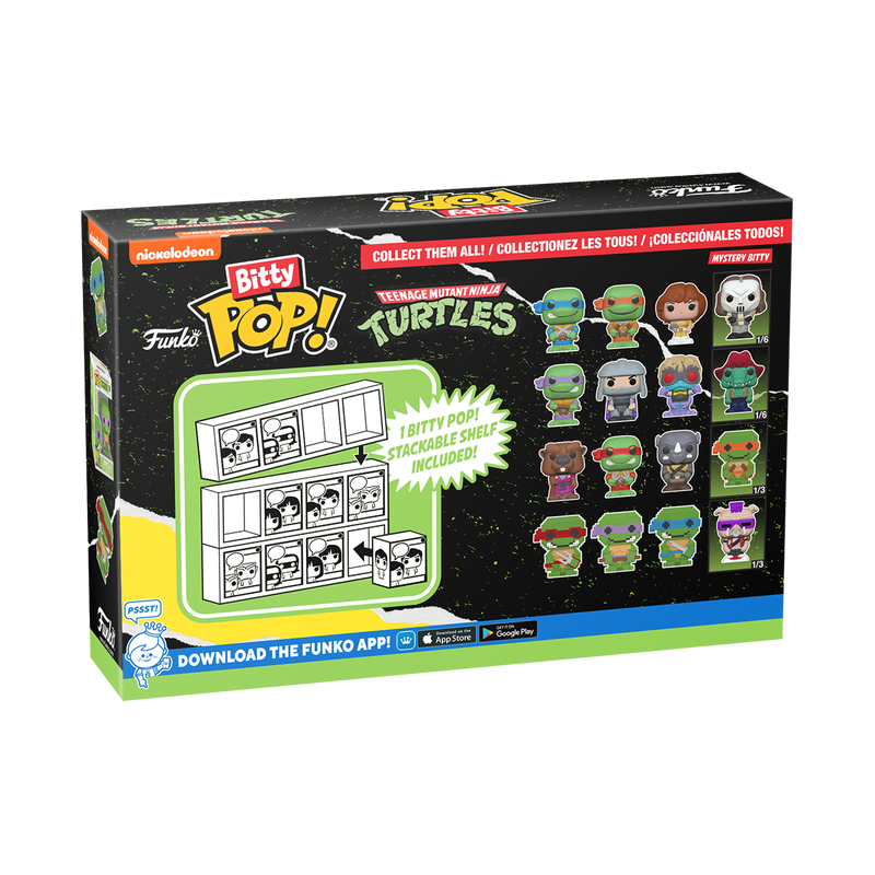 Bitty Pop! Teenage Mutant Ninja Turtles 4-Pack Series 4, , hi-res image number 3