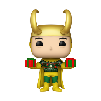 Pop! Loki in Ugly Sweater, Image 1