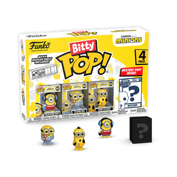 Bitty Pop! Minions 4-Pack Series 3, Image 1
