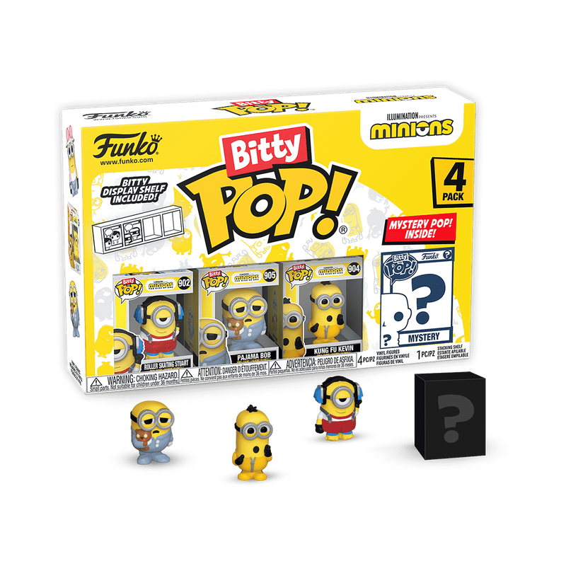 Bitty Pop! Minions 4-Pack Series 3, , hi-res view 1