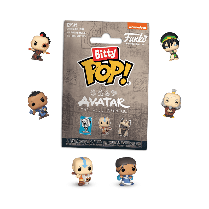 Bitty Pop! Singles Avatar The Last Airbender 12-Pack Polybag, , hi-res view 1