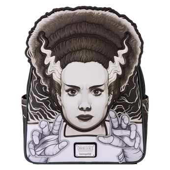 Universal Monsters Exclusive The Bride Of Frankenstein Glow Mini Backpack, Image 1
