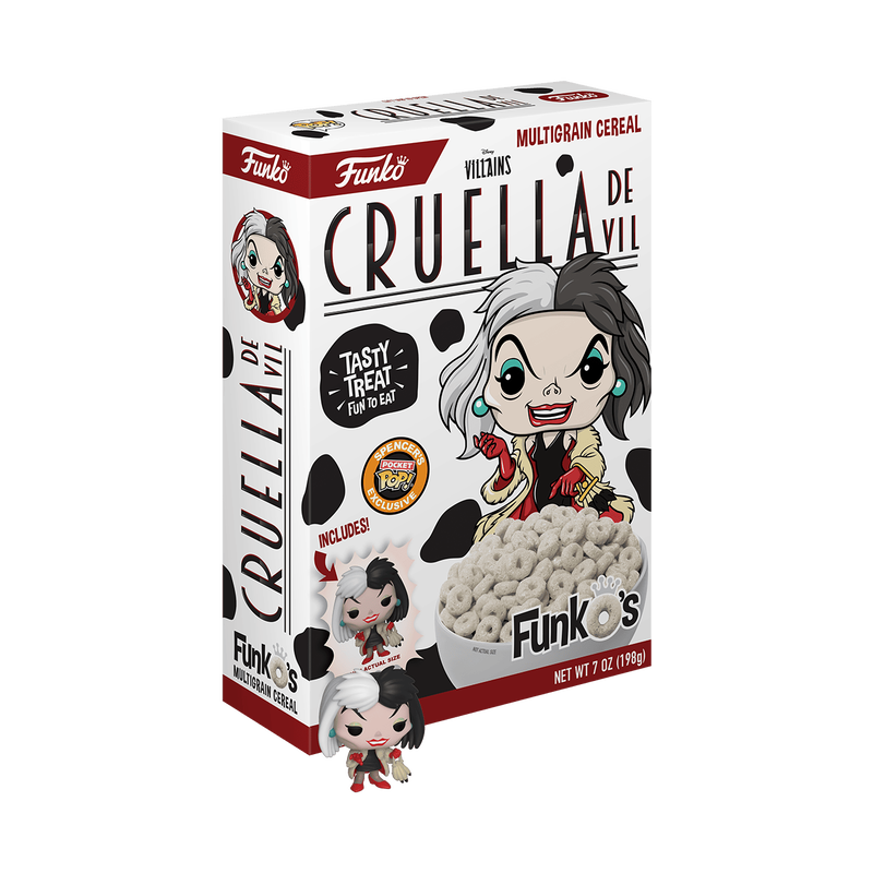 Cereal Box: Disney Villains - Cruella De Vil, , hi-res view 1