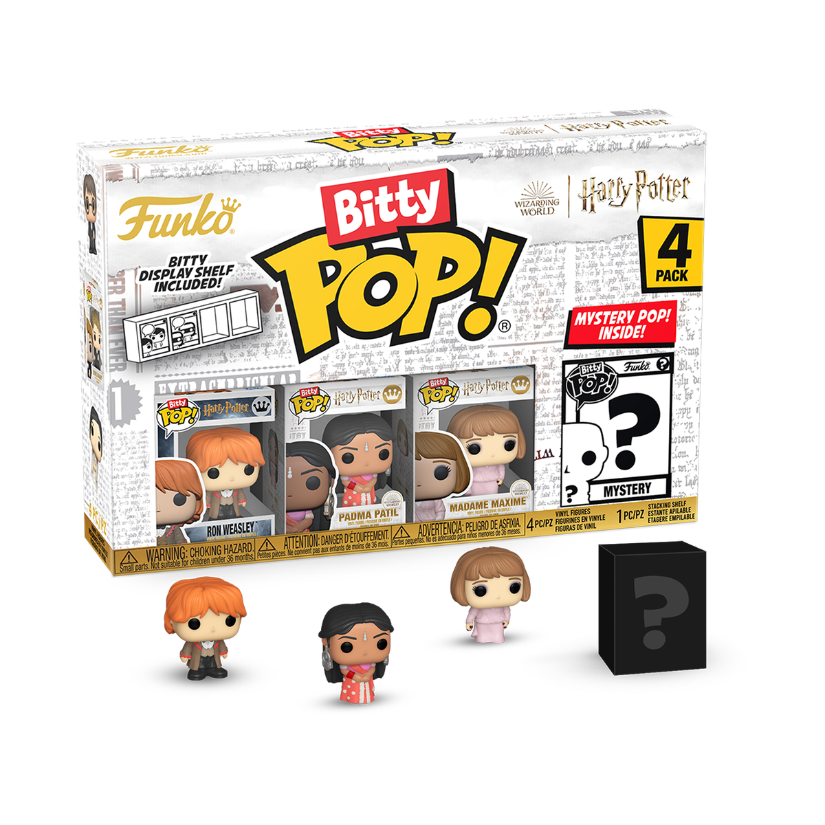 Детские фигурки Funko Bitty Pop! Harry Potter and the Goblet of Fire 4-Pack Series 3