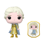 Pop! Elsa (Gold) with Pin, , hi-res view 1