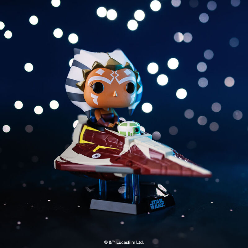 Pop! Rides Super Deluxe Ahsoka Tano in Delta 7 Jedi Starfighter, , hi-res view 2