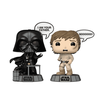 Pop! Darth Vader & Luke Skywalker (I Am Your Father) 2-Pack, Image 1