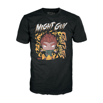 Might Guy Eight Gates Boxed Tee, Image 1