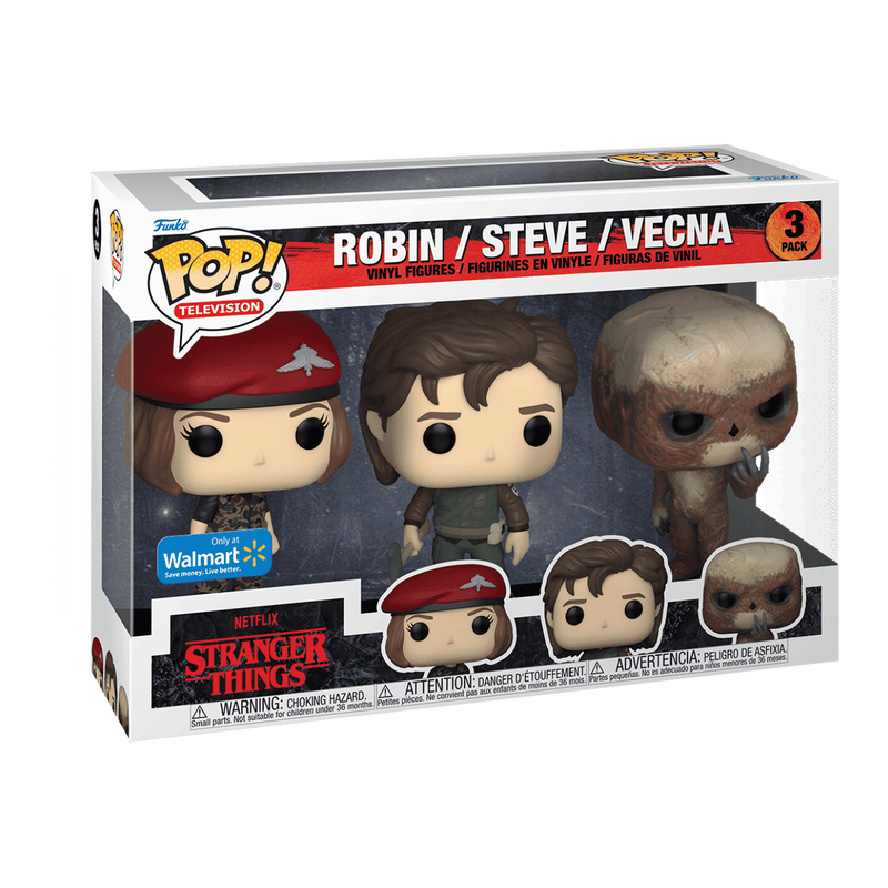 Pop! Robin / Steve / Vecna - 3 Pack, , hi-res view 1