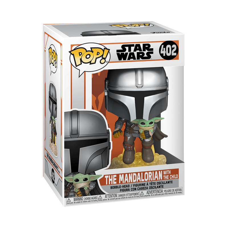 Pop! The Mandalorian Flying with Jet Pack, , hi-res image number 2