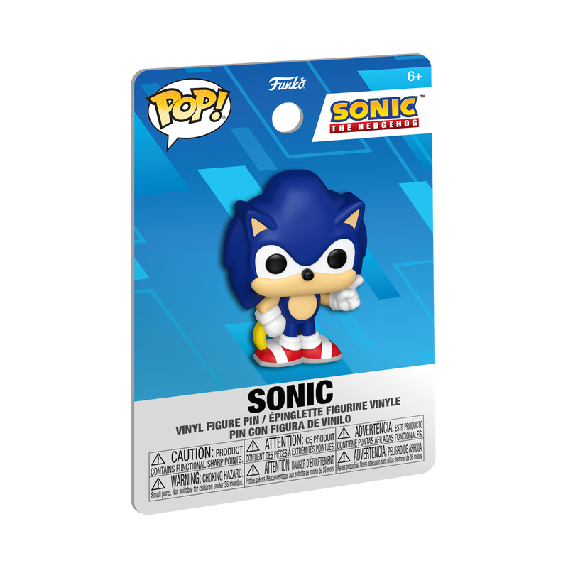 Pop! Vinyl Pin Sonic the Hedgehog, , hi-res view 1