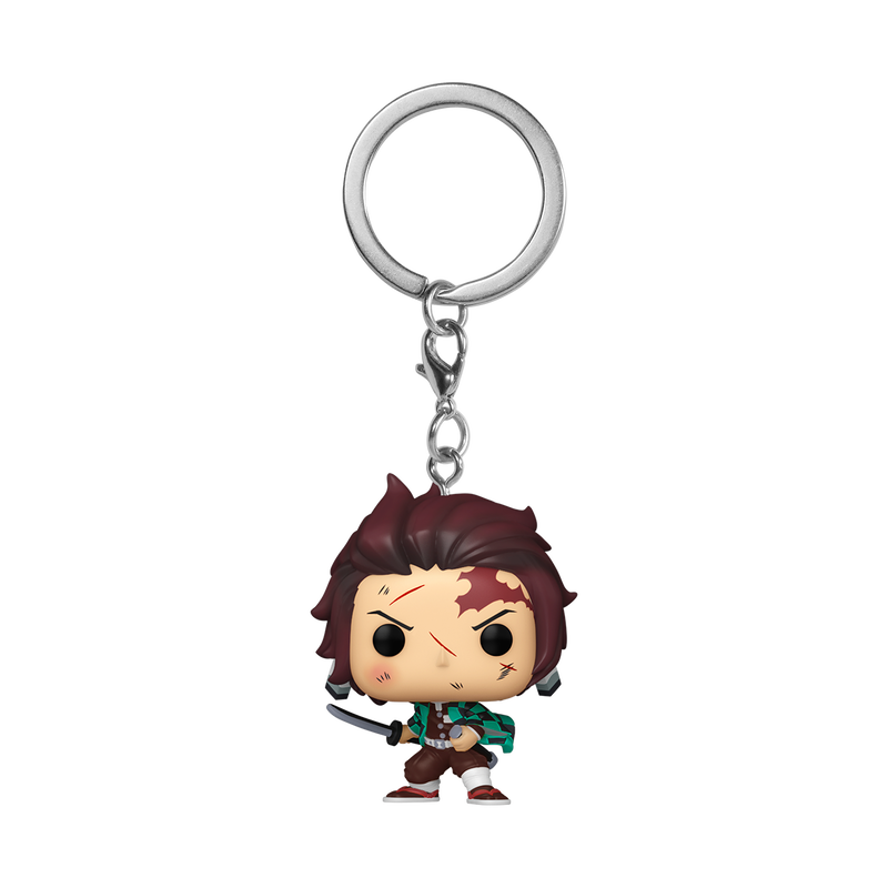 Pop! Keychain Tanjiro Kamado with Battle Wounds, , hi-res view 1
