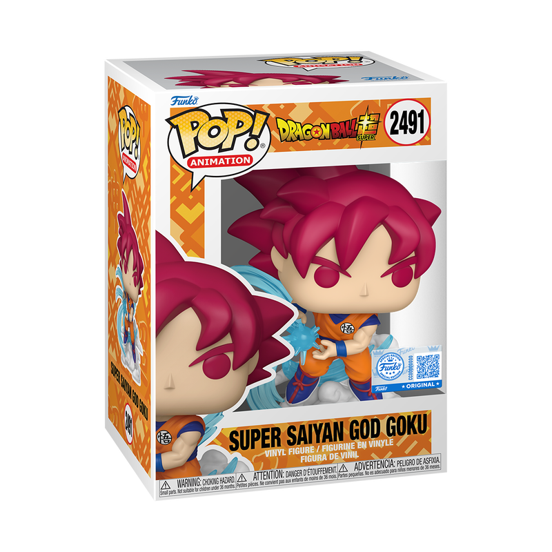 Pop! Super Saiyan God Goku (Kamehameha), , hi-res view 2
