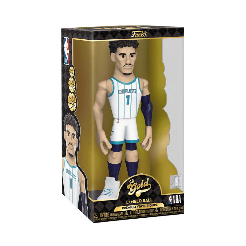 Vinyl Gold 12" LaMelo Ball - Hornets, , hi-res view 2