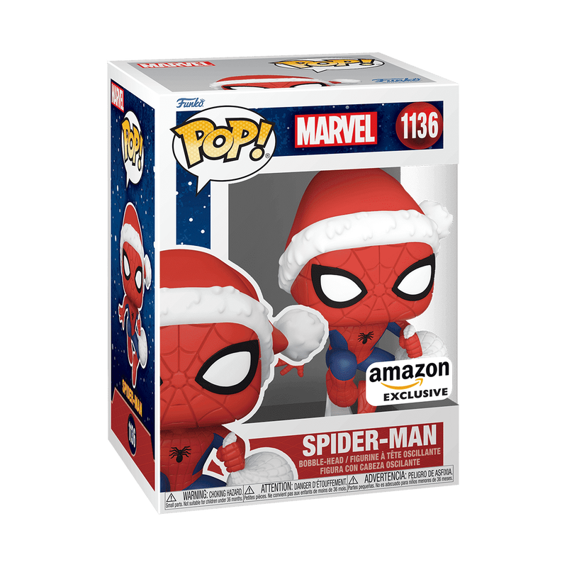 Pop! Santa Spider-Man, , hi-res view 2